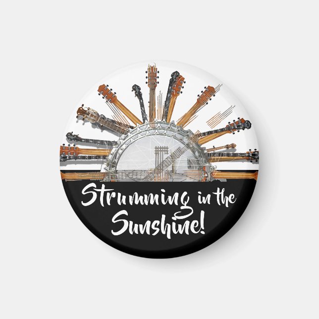 IMÃ CORDAS DE GUITAR NO SOL (Frente)