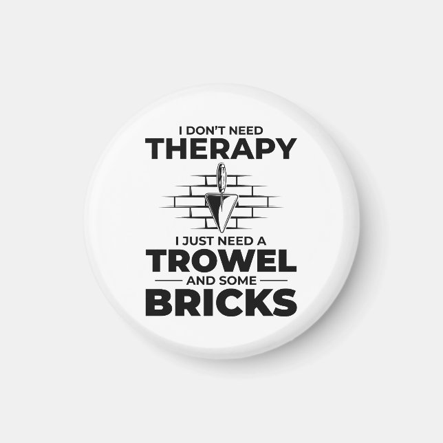 Imã Cordas de Tijolo e Bricks Brick Mason (Frente)