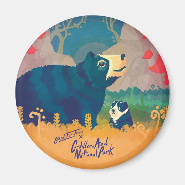 Imã Cordillera Azul Magnet (Frente)