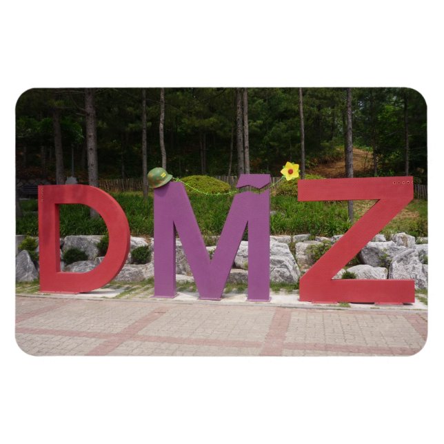 Ímã Coreia DMZ (Horizontal)