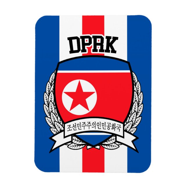 Ímã Coreia do Norte (Vertical)