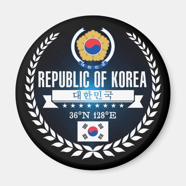 Imã Coreia do Sul (Frente)