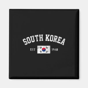 Imã Coreia do Sul Est. 1948 Bandeira da Coreia do Sul