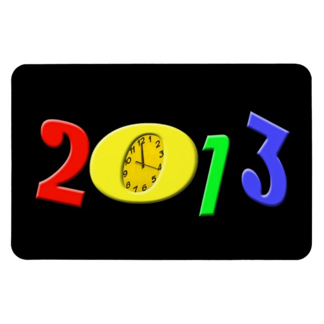 Ímã Cores de 2013 (Horizontal)