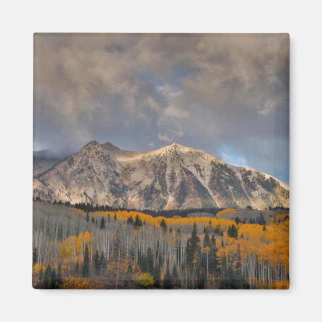 Imã Cores de Outono dos Álamos, Keebler Pass (Frente)