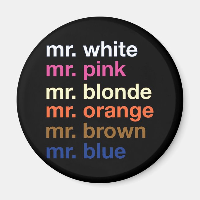 Imã Cores do Gangster (Frente)