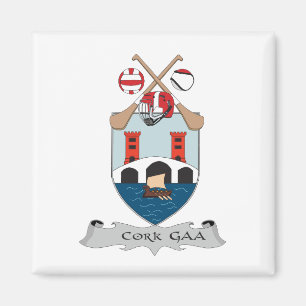Imã Cores para a Equipe da GAA para o Condado de Cork