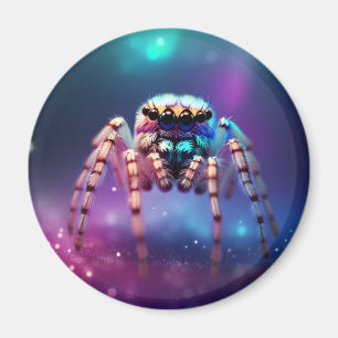 Imã Cores vibrantes de aranha salgada