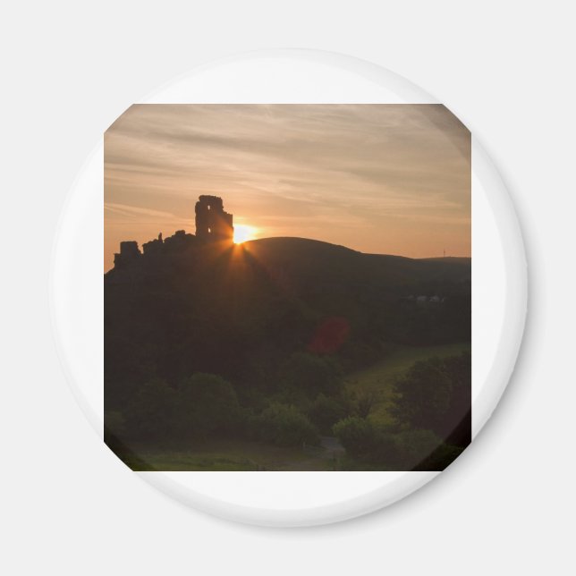 Imã Corfe Castle Sunrise (Frente)