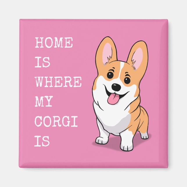 Imã Corgi (Frente)
