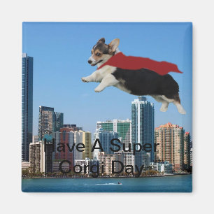 Imã corgi de galês do pembroke