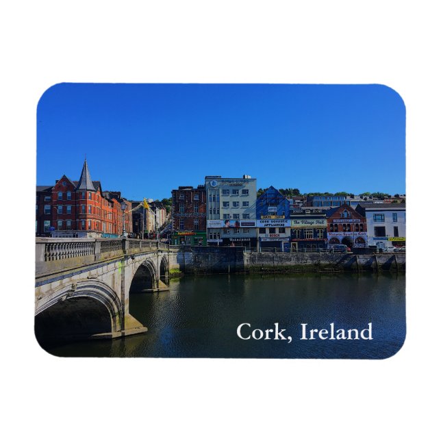 Ímã Cork City, Irlanda Magnet (Horizontal)