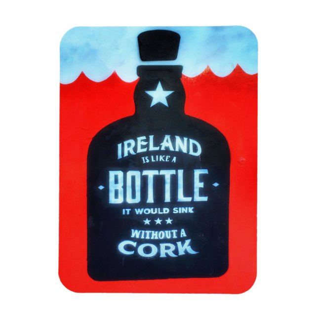 Ímã Cork, Irlanda Magnet (Vertical)