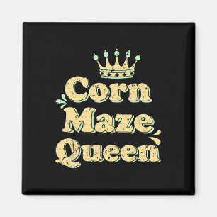 Imã Corn Maze Queen Fall Outono Outubro Acti