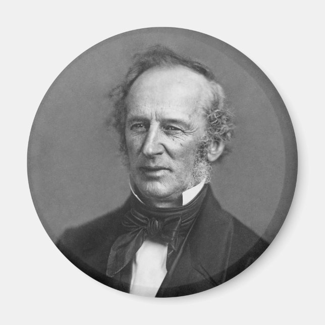 Imã Cornelius Vanderbilt Daguerreotype Retrato (Frente)