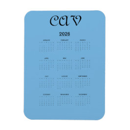 Ímã Cornflower Blue 