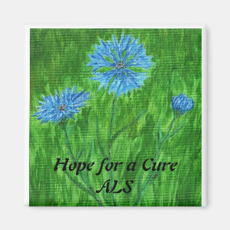 Imã Cornflower ~ Hope a Cure - ALS