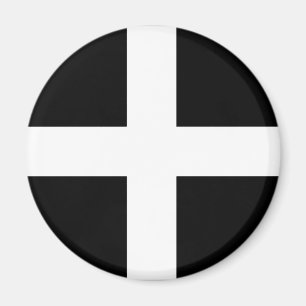 Imã Cornualha - bandeira/St. Piran Cornish