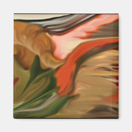 Imã Cornucopia Abstrato Art