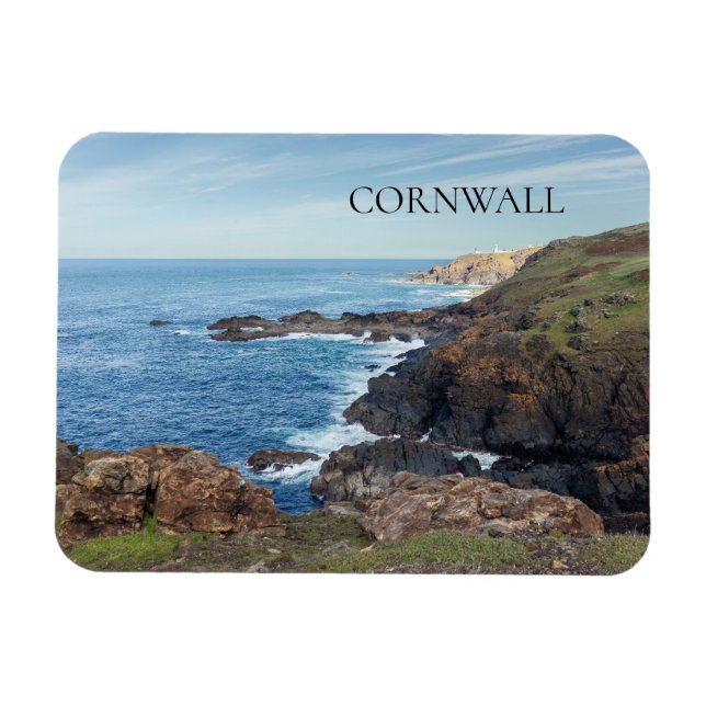 Ímã Cornwall England Photo Magnet (Horizontal)