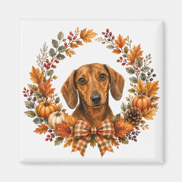 Imã Coroa de Outono de Dachshund