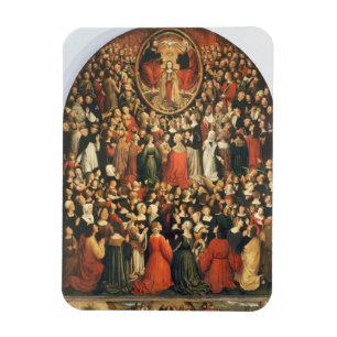 Ímã Coroação do Virgin, 1513 (óleo no painel)