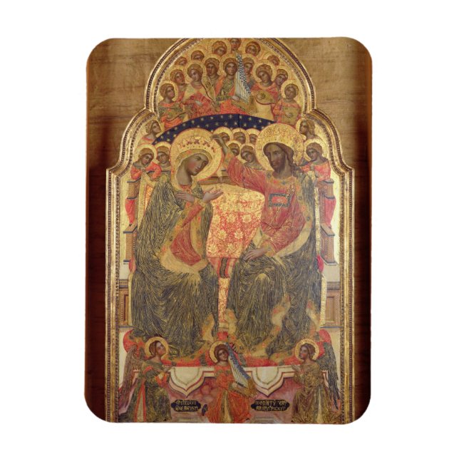 Ímã Coronação da Virgem, 1372 (Vertical)
