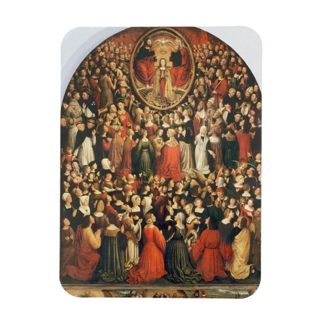 Ímã Coronação da Virgem, 1513 (óleo no painel) (Vertical)