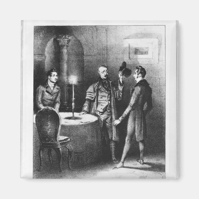 Imã Coronel Chabert, ilustração "Le Coronel" (Frente)