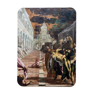 Ímã Corpo da rua trazido a Veneza por Jacopo Tintore