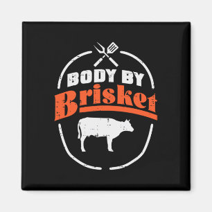 Imã Corpo De Brisket Funny Churrasco Byrbecue Meat Gri
