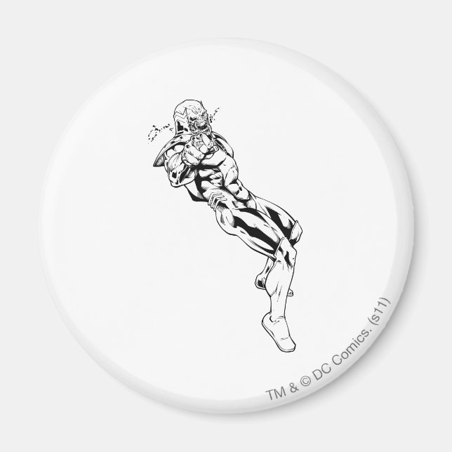 Imã Corpo dos Lanternas Vermelhos - Coroa 3 (Frente)