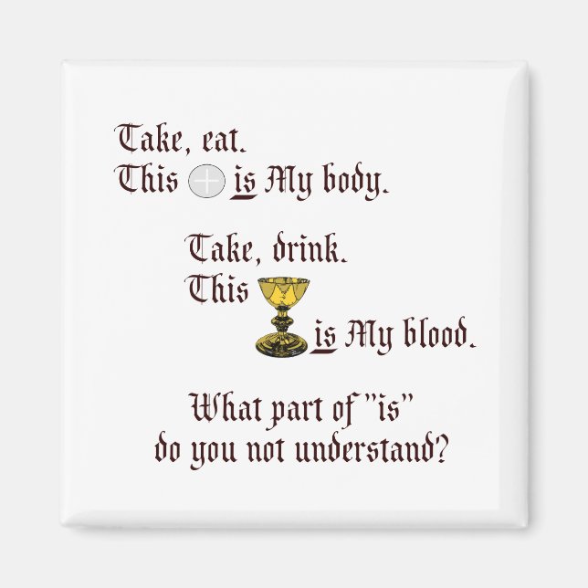 Imã Corpo e Sangue (Frente)