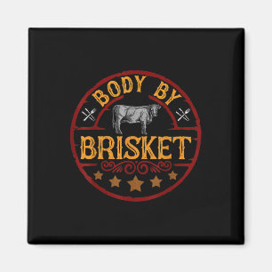 Imã Corpo Engraçado Pelo Brisket Barbeque Churrasco Gr