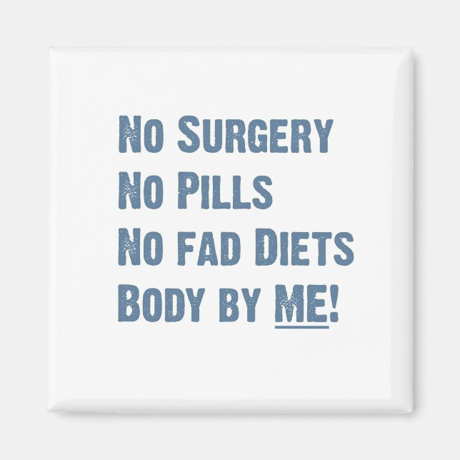 Imã Corpo Por Mim! Íman (Frente)