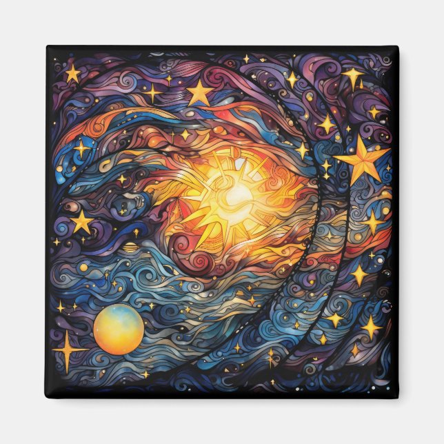 Imã Corpos Celestiais (Frente)