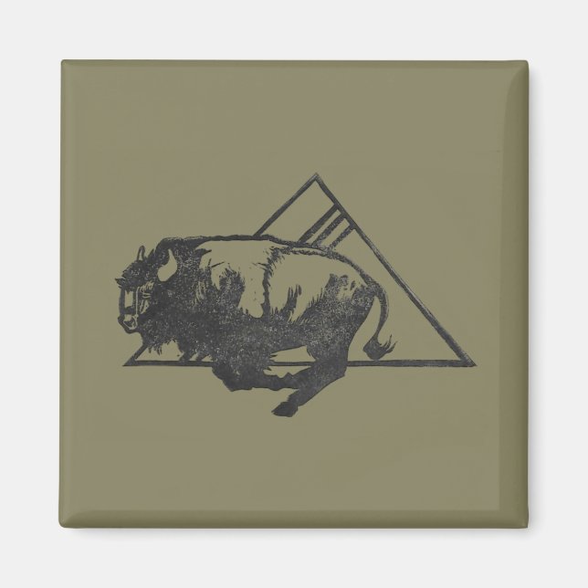 Imã Corra às Montanhas em Olive (Frente)