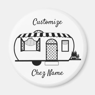 Imã Corredor do Thunder_Cove do Reboque da Caravana