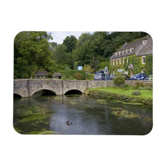 Ímã Córrego de truta na vila de Bibury, (Horizontal)