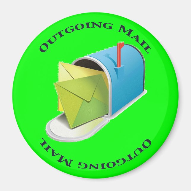 Imã Correio Enviado (Frente)