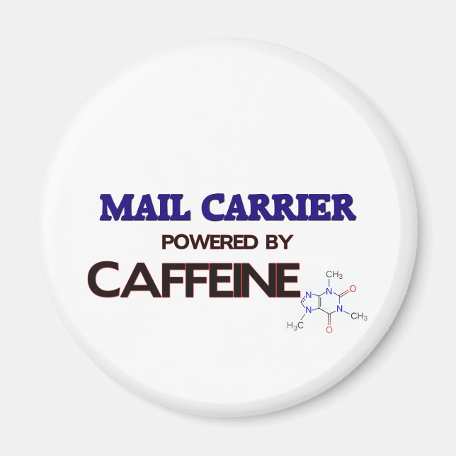 Imã Correio equipado com cafeína (Frente)