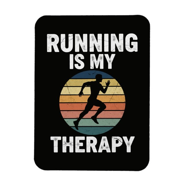 Ímã Correr É Minha Terapia (Vertical)