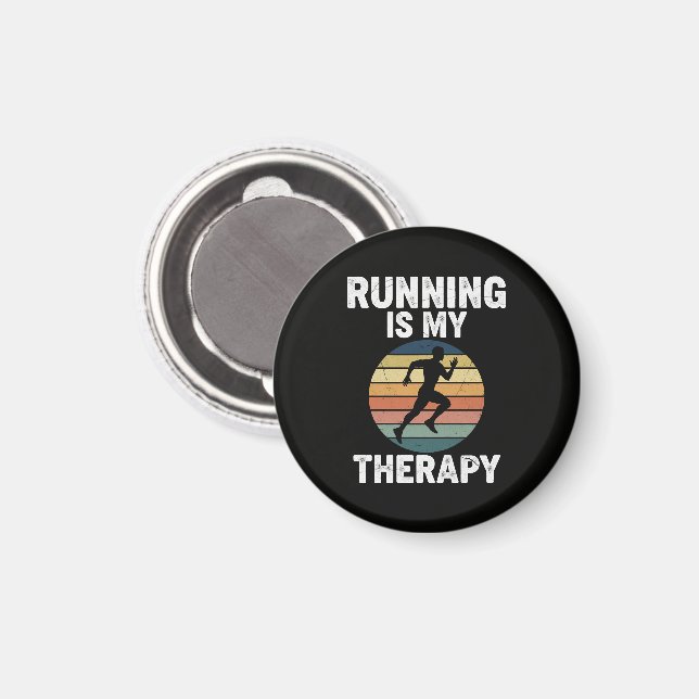 Imã Correr É Minha Terapia (Front/Back)