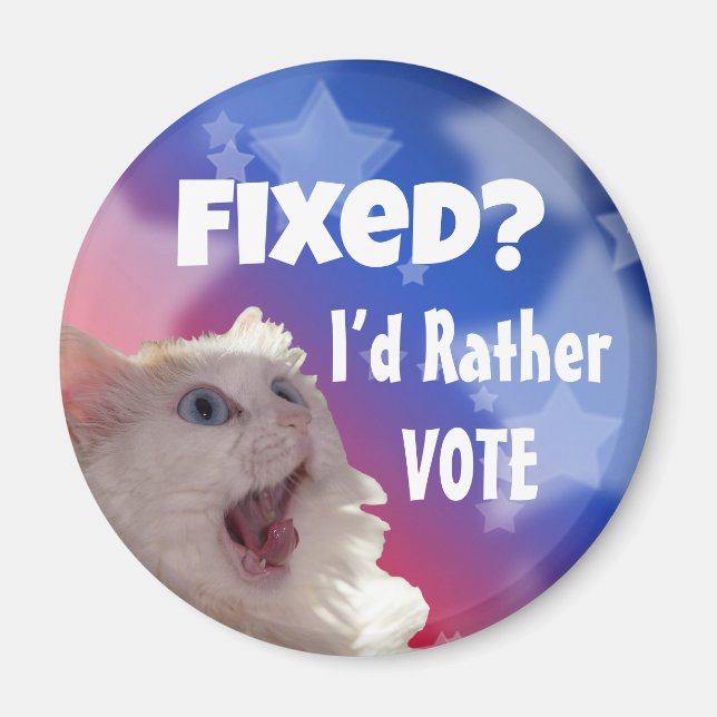 Imã Correto? Eu Preferencialmente Voto (Frente)