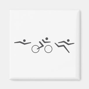 Imã Corrida de bicicleta de natação Triathlon