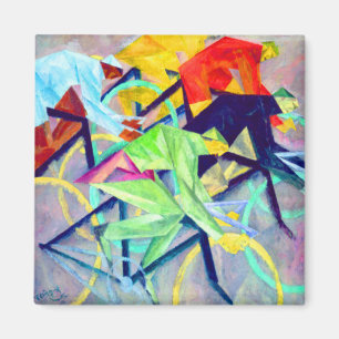 Imã Corrida de Bicicletas de Lyonel Feininger