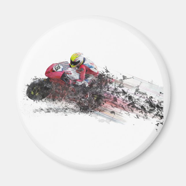 Imã Corrida de Motocicleta (Frente)
