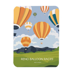 Ímã Corrida do balão Reno Nevada