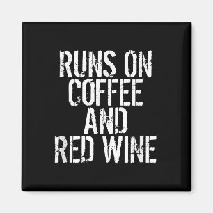 Imã Corrida No Café E No Vinho Vermelho