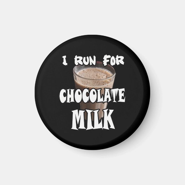 Imã Corro para Chocolate Milk Running (Frente)